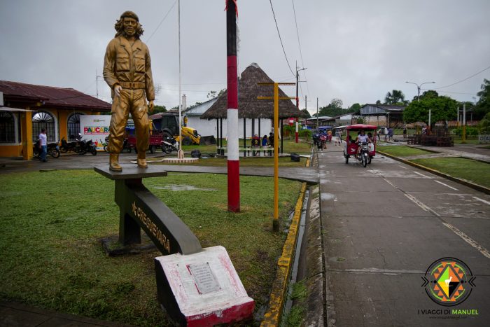 San Pablo de Loreto, statua di Che Guevara