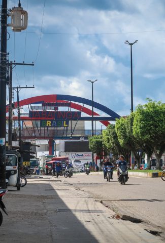 Tabatinga, Brasile, Frontiera