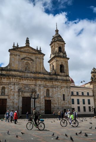 Bogotà, Plaza de Bolivar